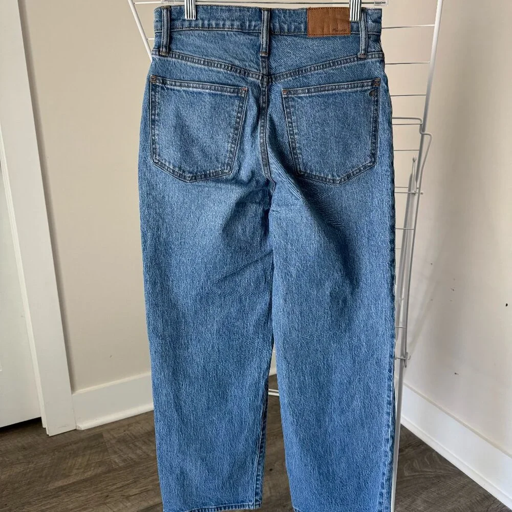 Madewell The Perfect Vintage Wide Leg Crop Jean - Size 26 - Enmore Wash - Picture 8 of 11